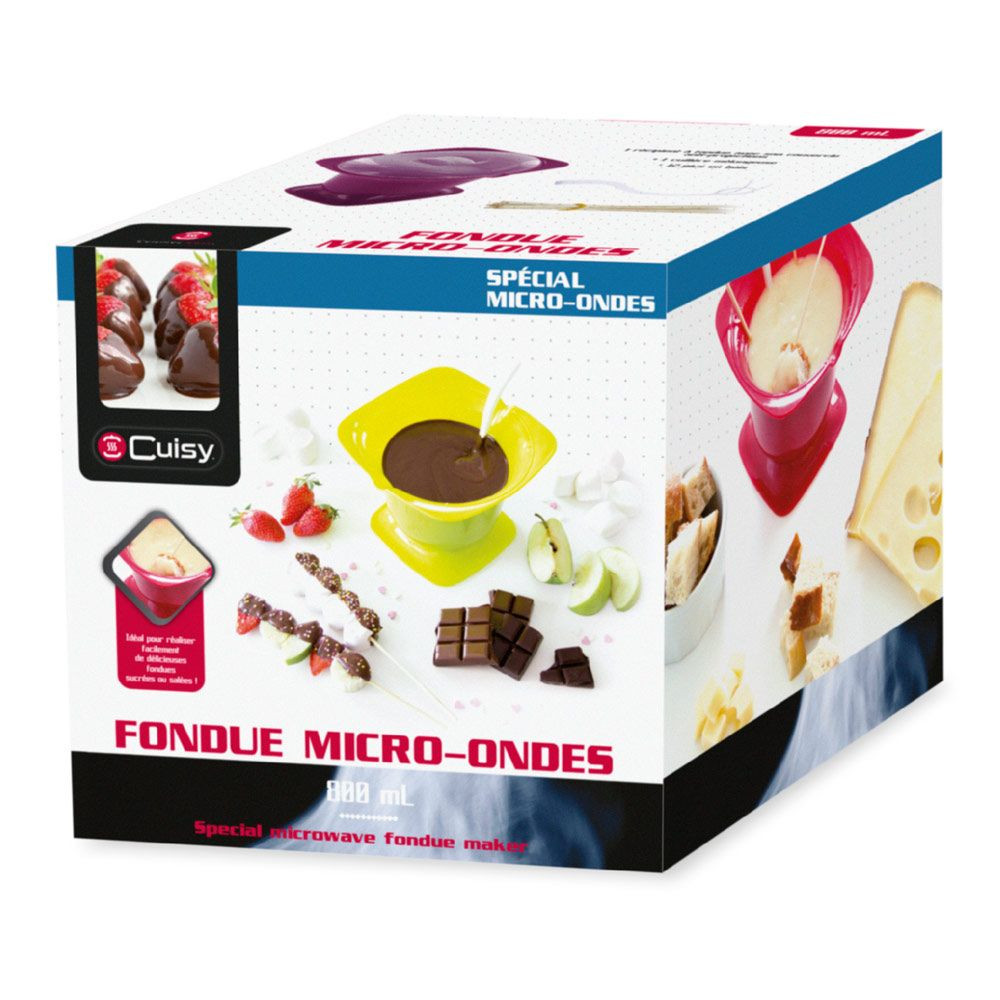 Fondue microondes sucrée salée 5,56