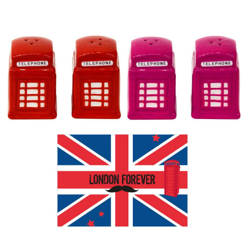 Sel et poivre cabine téléphonique London