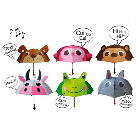 Parapluie animaux sonores