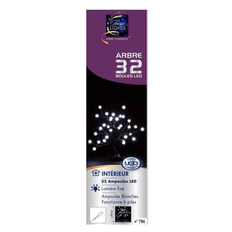 Arbre baies lumineuses 32 leds