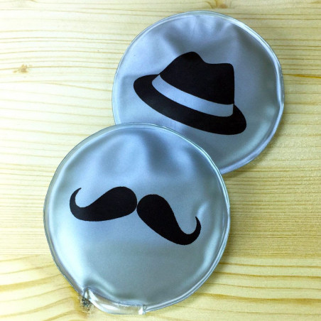 2 chaufferettes moustache