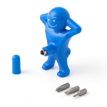 Tournevis homme heureux