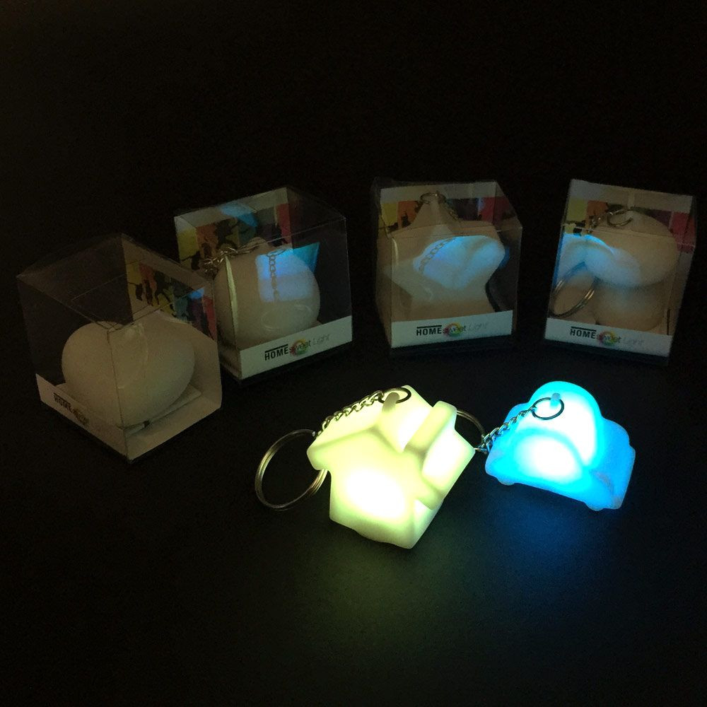 Porte-clés LED Miracle Beam Super-Lite - Violet, Super Lumineux - Neuf Avec étiquettes