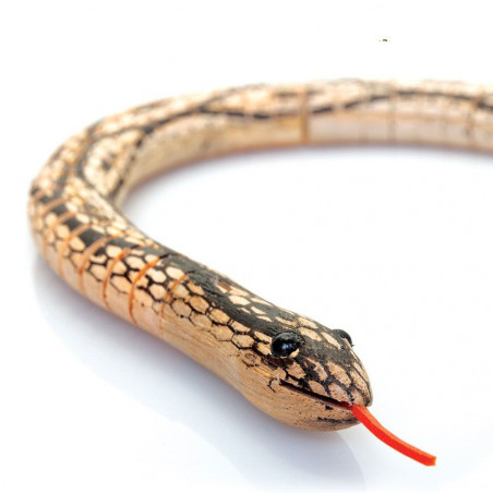 Serpent articulé en bois 