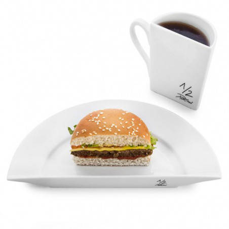 Assiette demi-portion