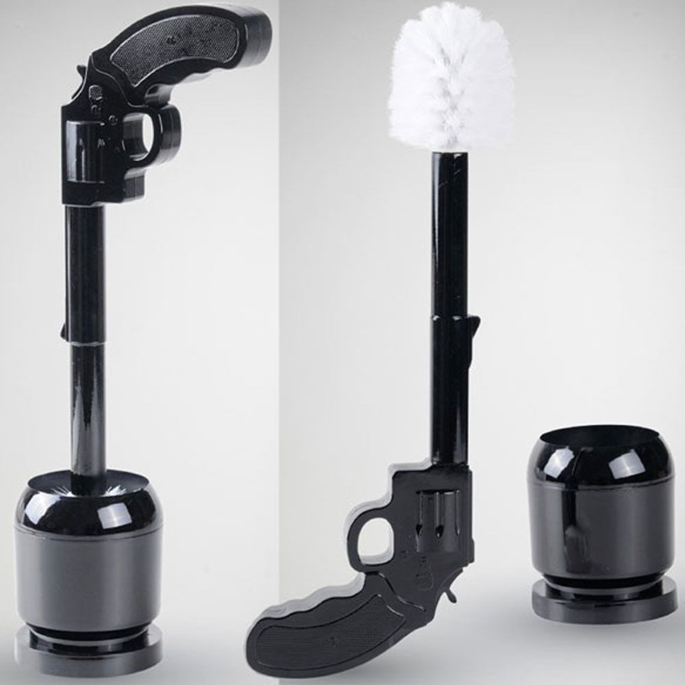 Brosse de toilettes pistolet