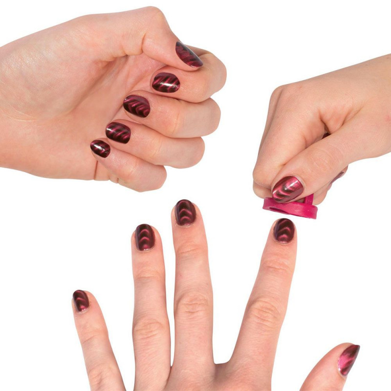 4 aimants pour vernis magnétique