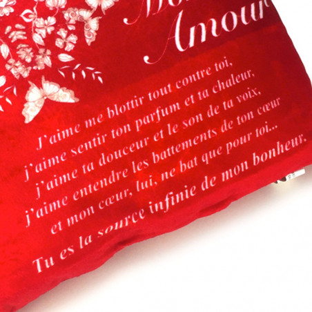 Coussin Mon amour