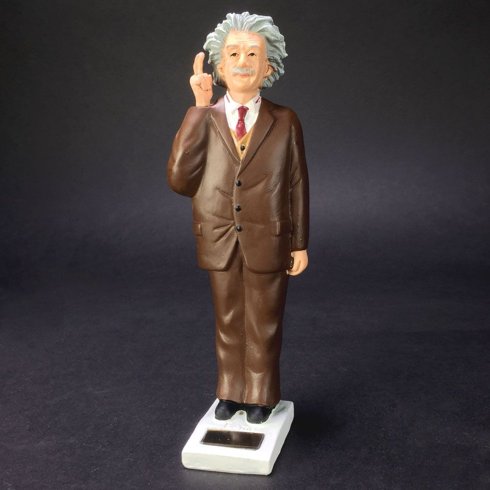 Statue Einstein Solaire Kikkerland – Figurine Solaire Albert Einstein - Mycrazystuff