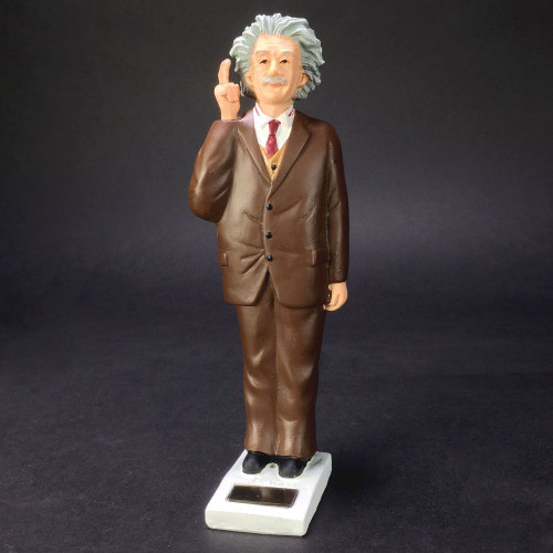 Statue Einstein Solaire Kikkerland – Figurine Solaire Albert Einstein - Mycrazystuff