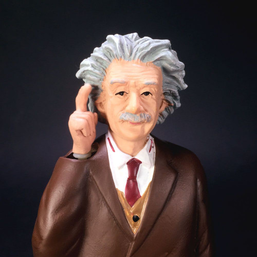 Statue Einstein Solaire Kikkerland – Figurine Solaire Albert Einstein - Mycrazystuff