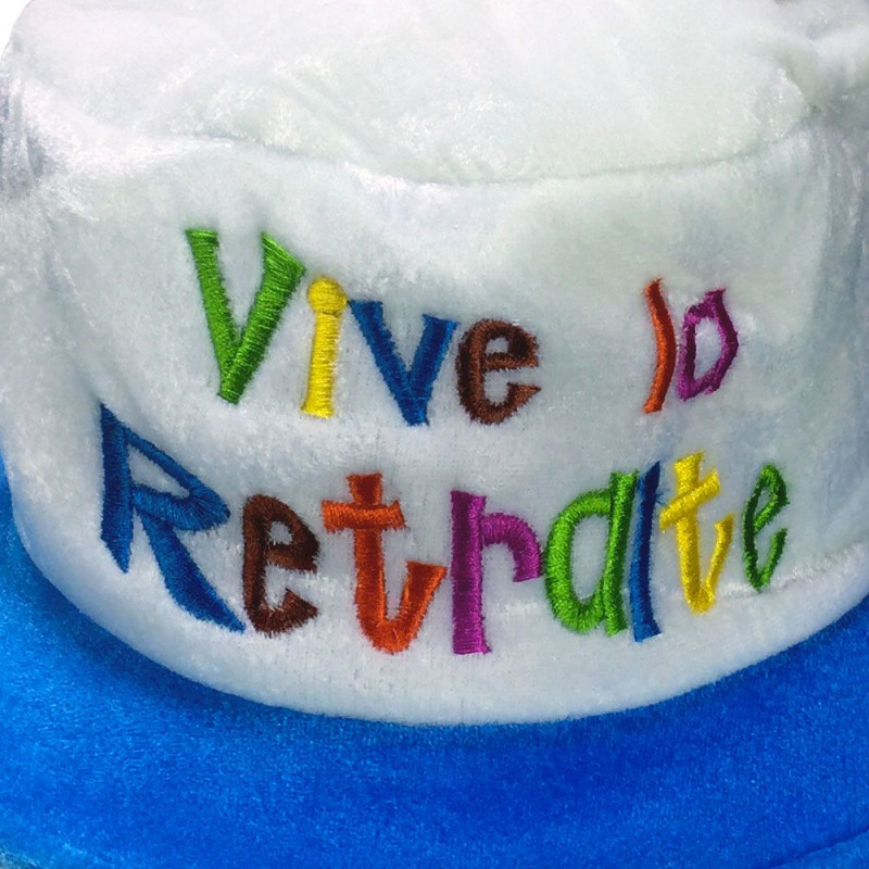 Chapeau Vive la retraite