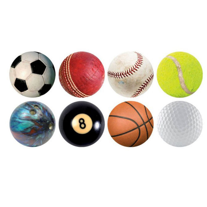 Dessous de verre balles de sport