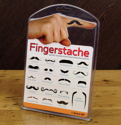Moustaches de doigt fingerstache