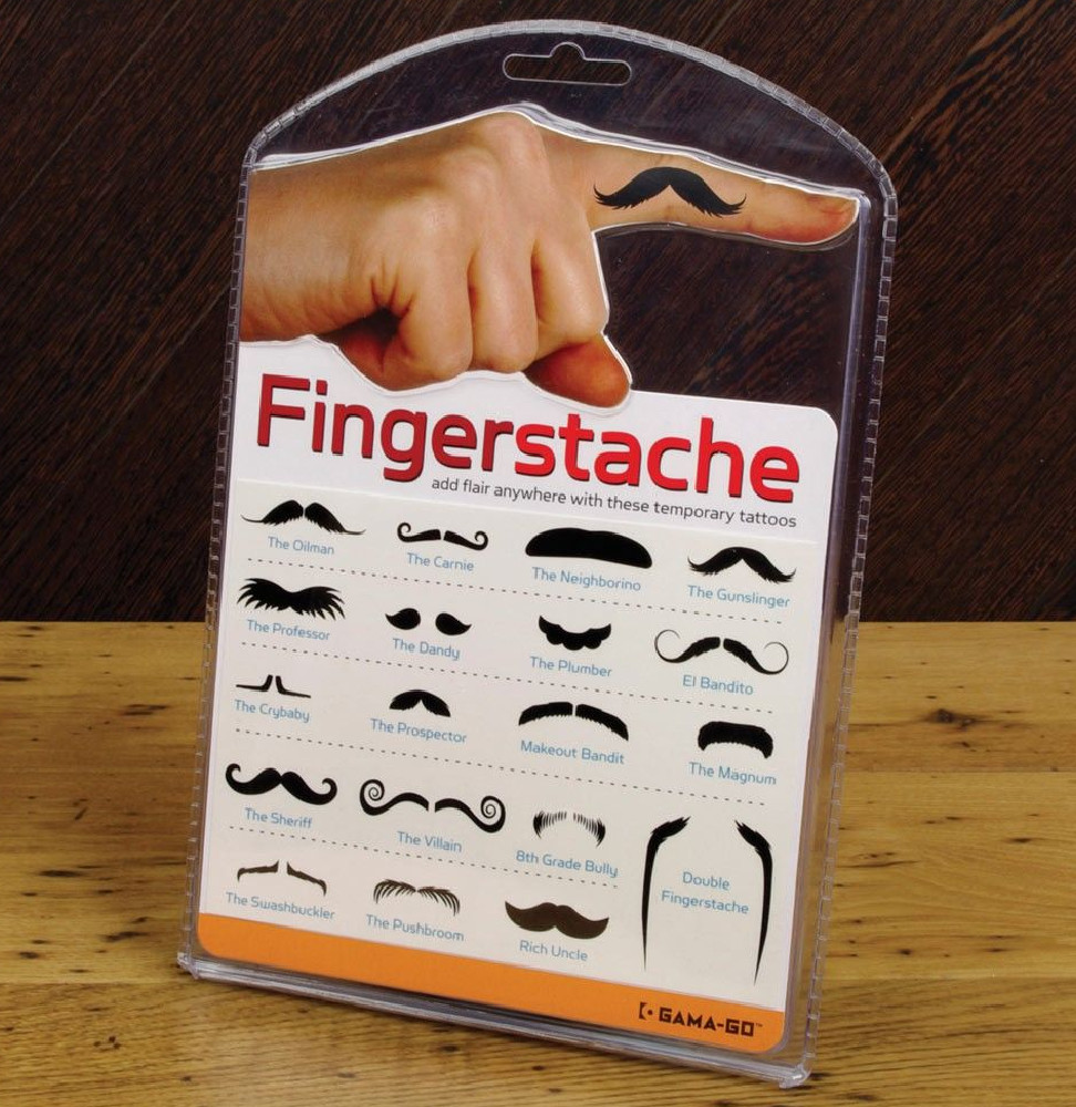 Moustaches de doigt fingerstache