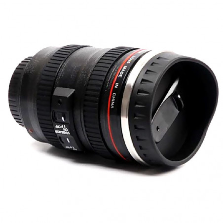 Mug pot objectif inox avec bec verseur