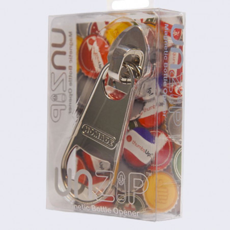 Décapsuleur magnétique fermeture éclair