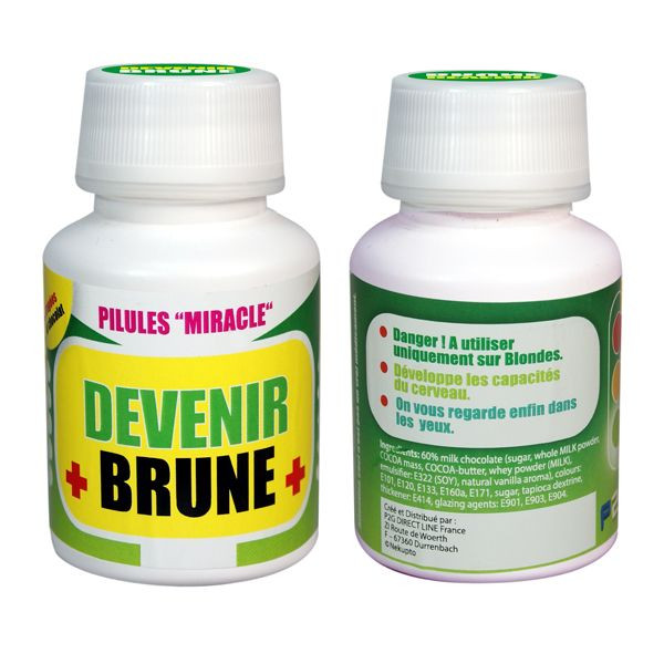 Médicament Pilules Miracle, Devenir Brune