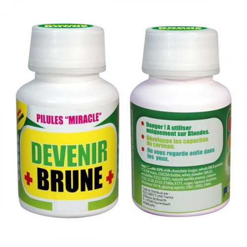 Médicament Pilules Miracle, Devenir Brune