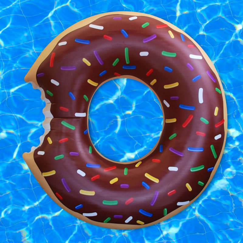 Bouée géante Donut - Mycrazystuff
