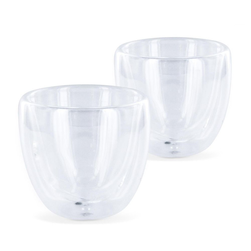 2 Verres à café double paroi