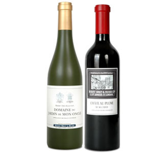 Bouteille de vin Moulin à sel