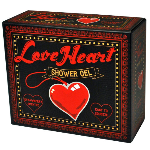 Gel Douche Cœur – Gel Douche Fraise 300 ml - Mycrazystuff