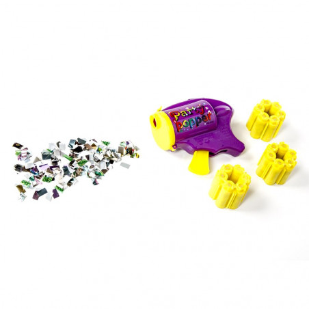 Pistolet festif à confettis