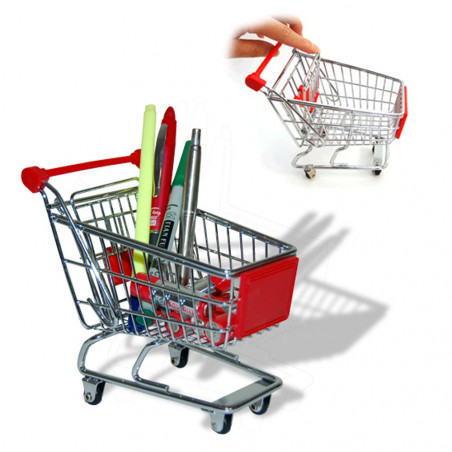 Mini caddie de bureau, le chariot à crayons