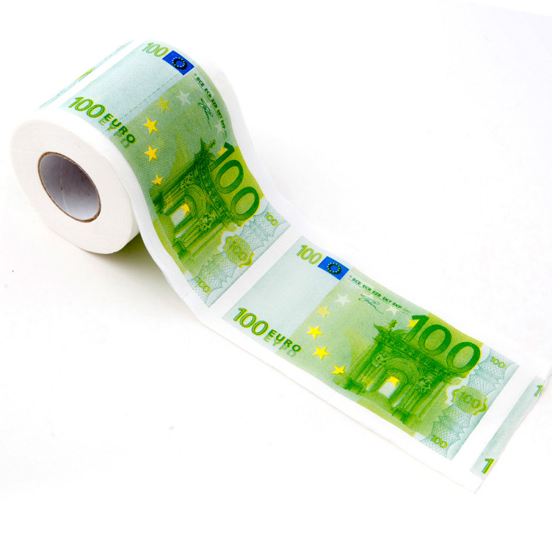 Papier toilette Euro, l'anti-crise