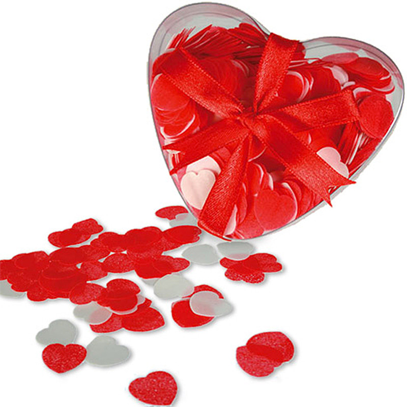 Confettis de bain coeur