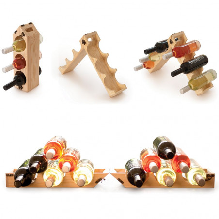 Coffret à bouteille transformable RackPack