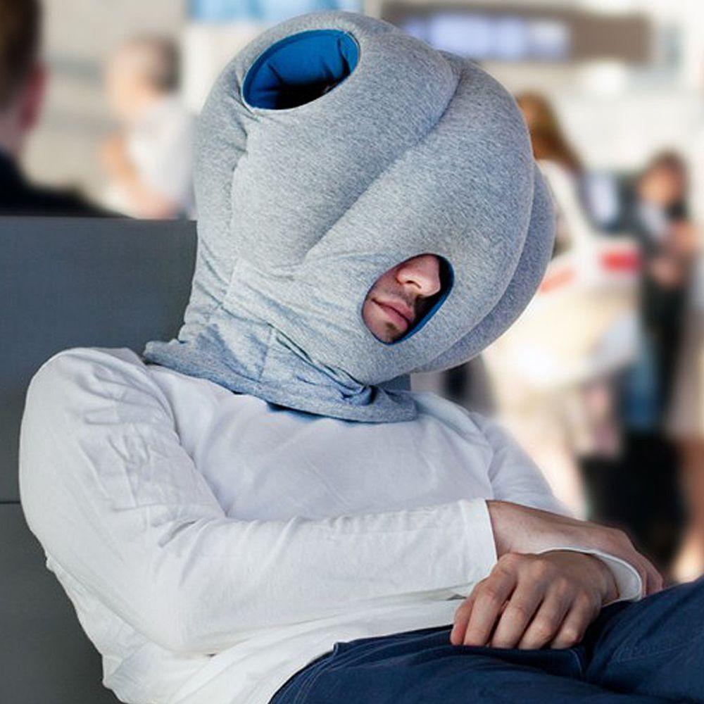 Coussin oreiller Autruche