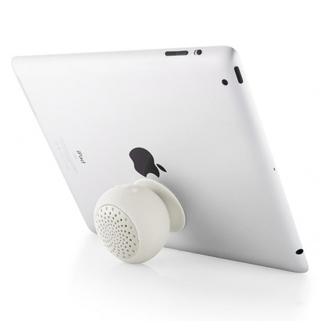 Enceinte de douche bluetooth blanche