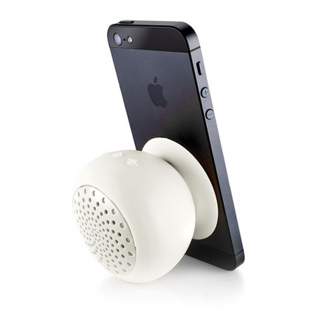 Enceinte de douche bluetooth blanche