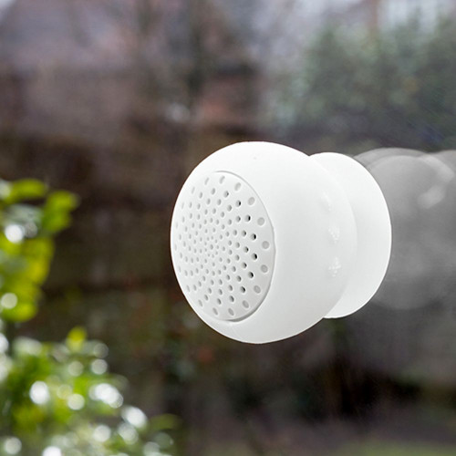 Enceinte de douche bluetooth blanche