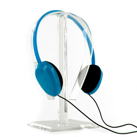 Casque audio avec limiteur de son Bleu