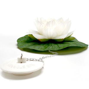Photo Bouchon de bain fleur de lotus