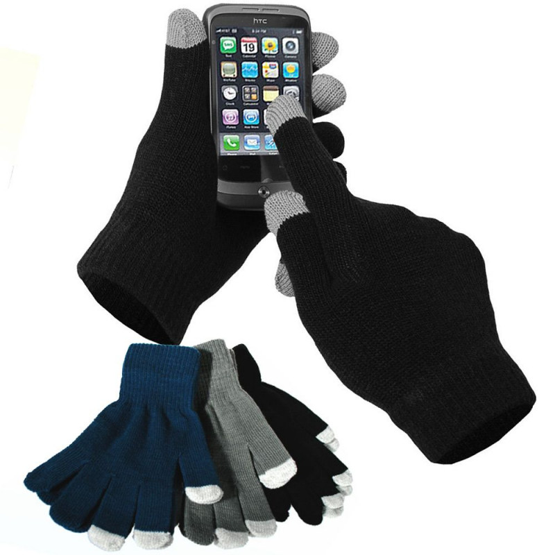 Des gants tactiles pour smartphone avec des pattes de chats