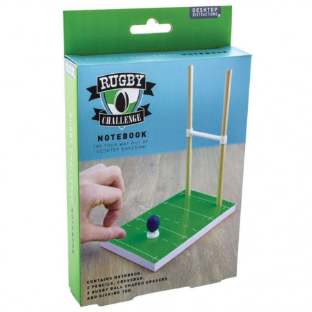 Bloc-notes rugby de bureau