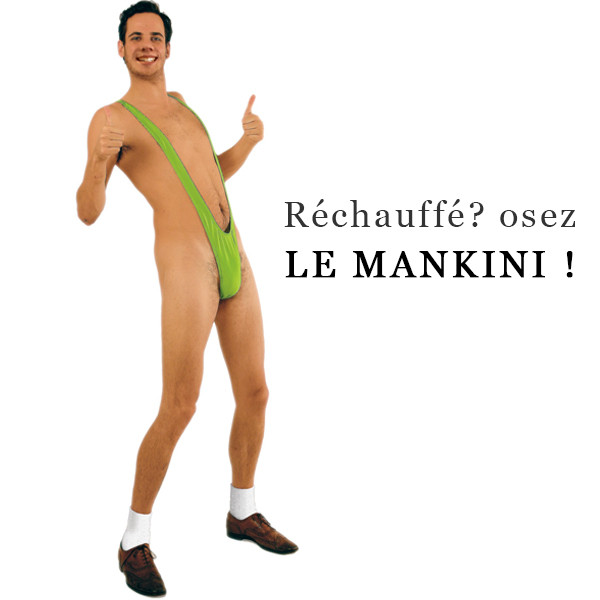 Borat mankini vert