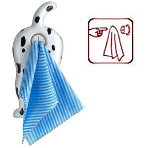 Photo Chien Porte-serviettes