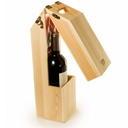 Wine light, coffret à bouteille transformable en lampe