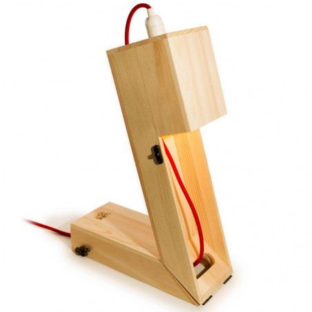 Wine light, coffret à bouteille transformable en lampe