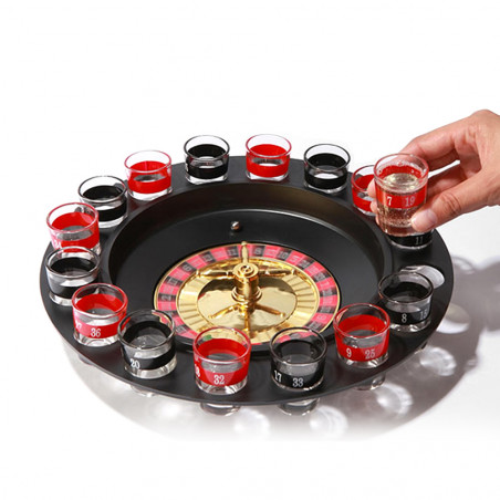 Jeu à boire roulette