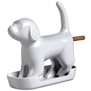 Vente Chien taille-crayon blanc