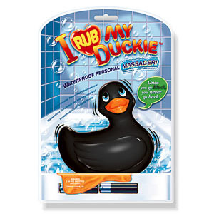 Photo Ducky noir, Canard vibromasseur