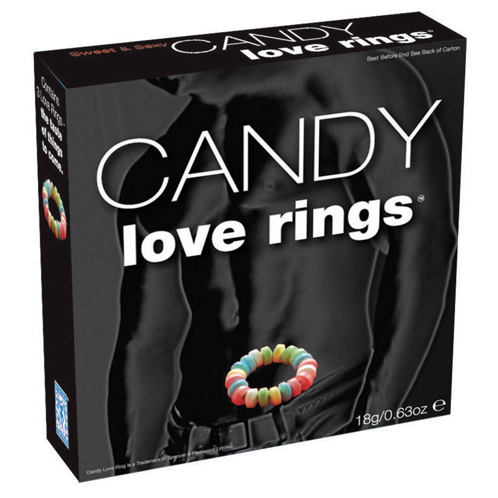 Anneaux bonbons candy love rings