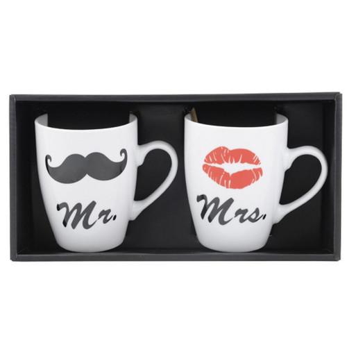 Coffret Duo tasses mug Mr & Mrs