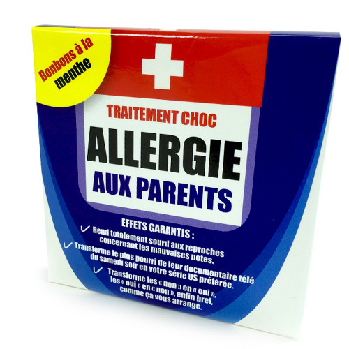 Médicament allergie aux parents